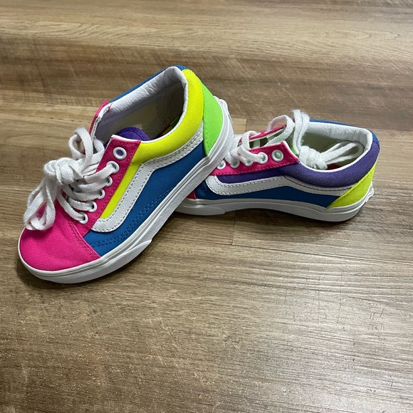 Girls multi-colored Vans classic - Picture 3 of 10